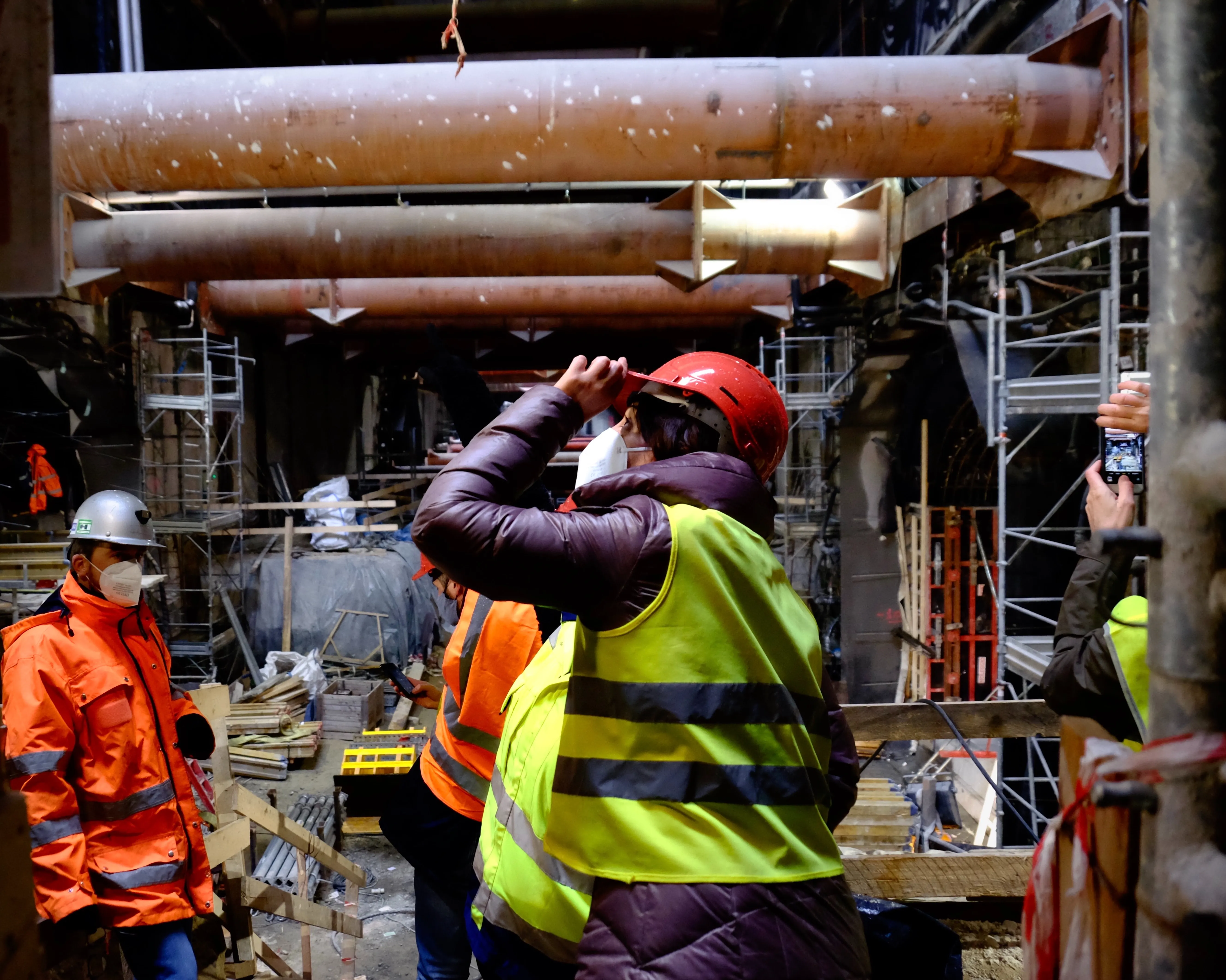 Photo of construction worker
