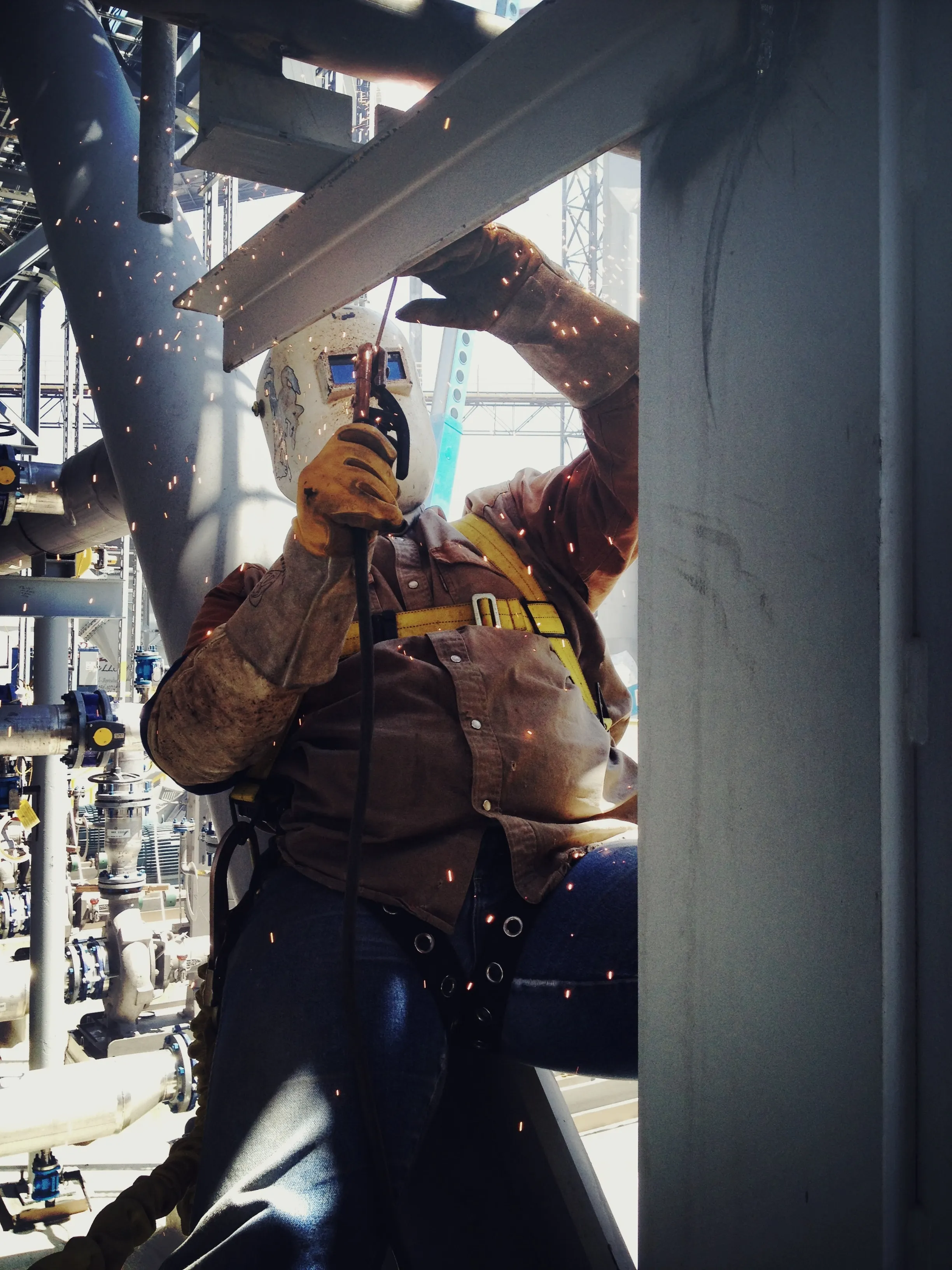 Photo of construction worker
