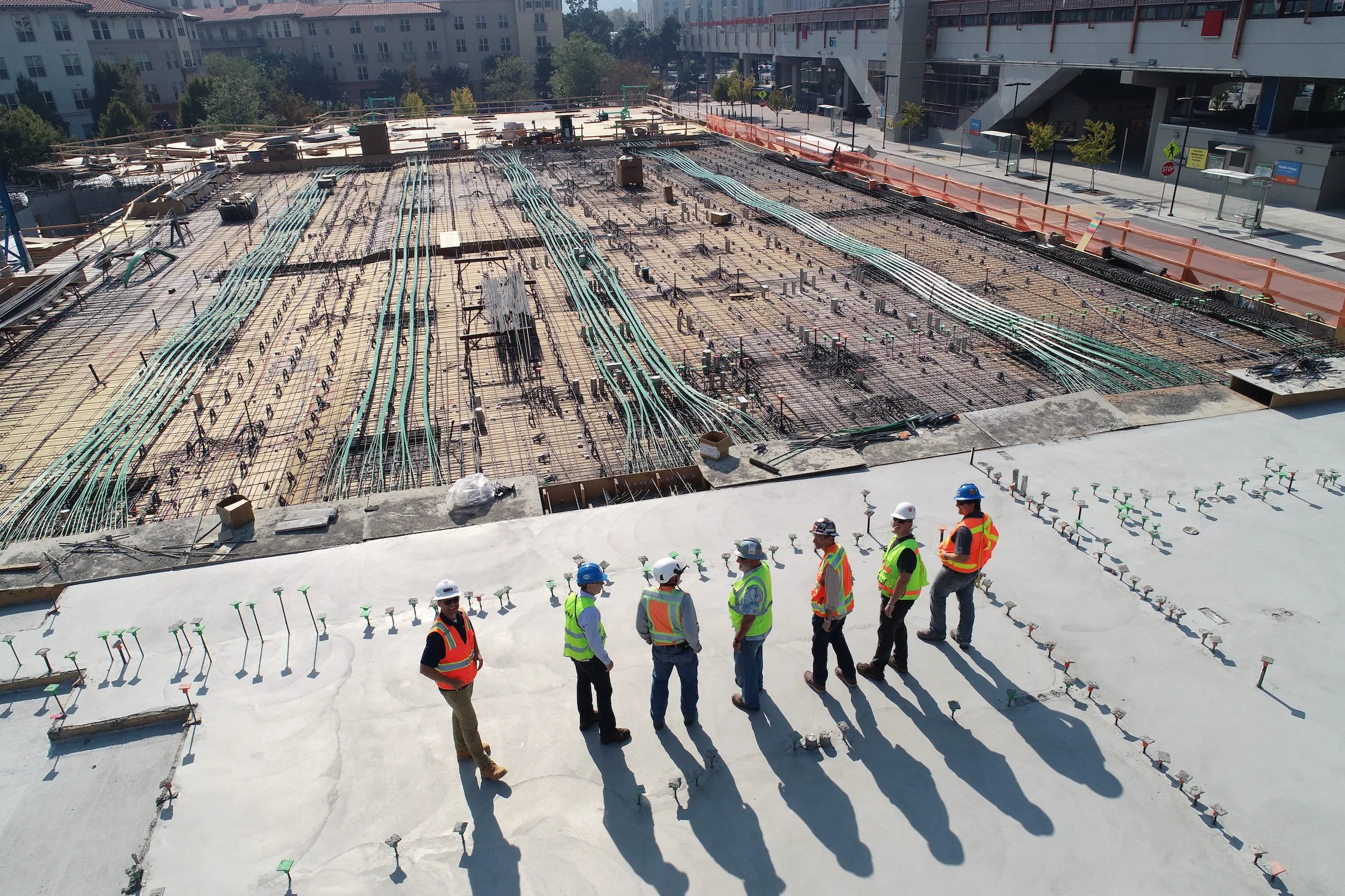 Photo of construction workers on jobsite