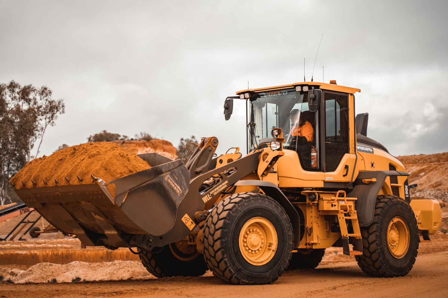 Photo of front-end loader