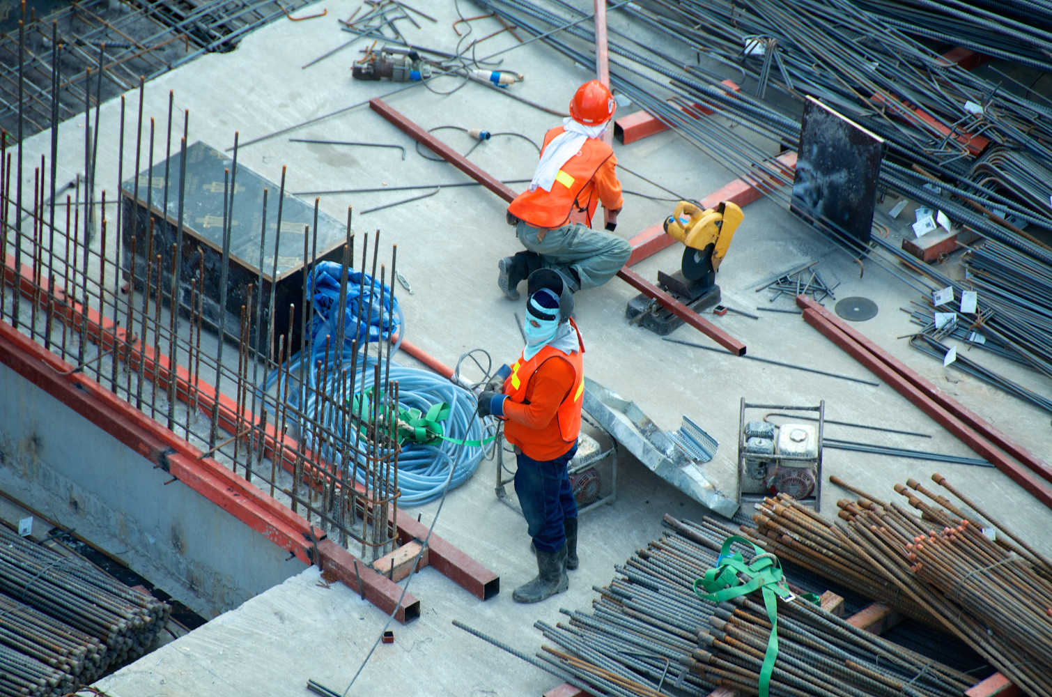 Photo of worksite